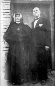 Święta s. Faustyna z bratem Stanisławem – 1935 r.